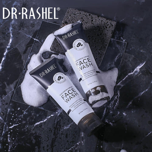 Dr. Rashel Black Charcoal Purifying Face Wash 100g