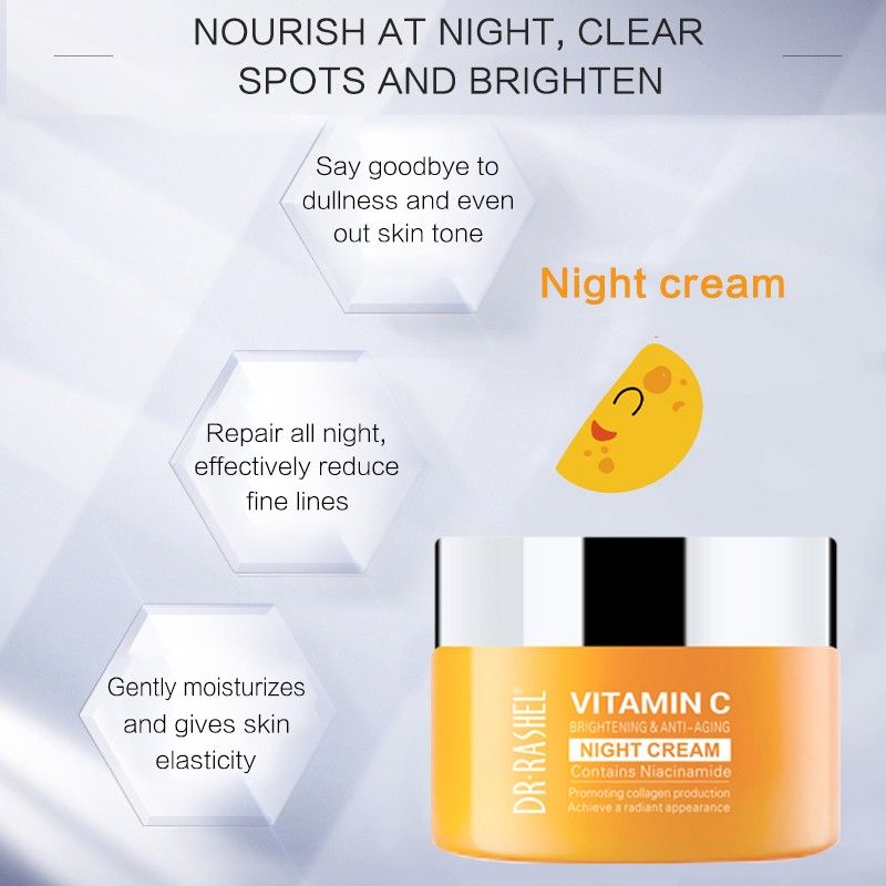 Dr. Rashel Vitamin C Brightening and Anti Aging Night Cream