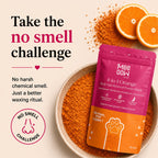 Meow Body Hair Removal Wax Powder + Peeling Foot Mask COMBO